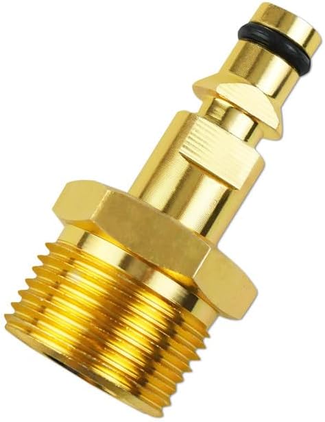 Pressure Washer Quick Connect Fittings Adapter Male M22 14mm, Fit for Karcher Power Pressure Washers K2 K3 K4 K5 Trigger Gun