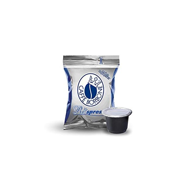 Caffè Borbone - 300 cápsulas de café Borbone Respresso mezcla azul