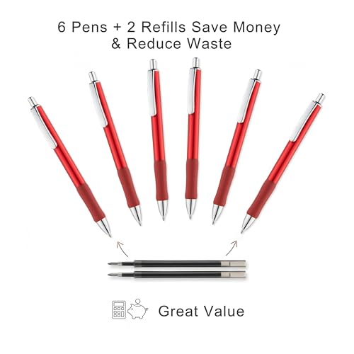 Bolígrafos Gel Metal Premium And Per Se Pack 6 Negro miniatura 4