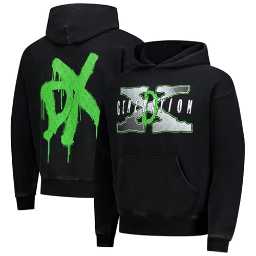 Degeneration X Hoodie DX Pro Wrestling Drip Hoodie for Man Woman Black