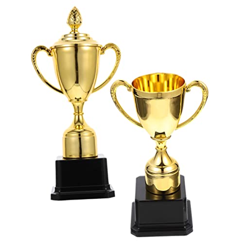Didiseaon 6 Peças Troféu Infantil Troféus De Halloween Troféu De Metal Dourado Troféu De Halloween P