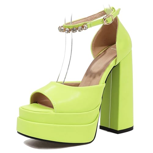 Sandals avec Plateforme Femme Bloc Hauts Bviennic 0703 Finies les Douleurs