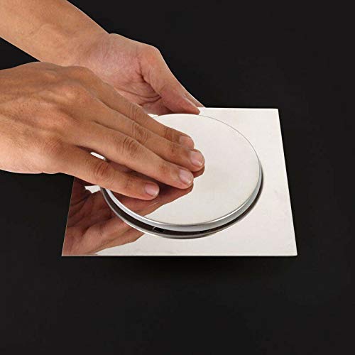 Drenaje de piso tipo prensa que evita malos olores en la ducha 10x10cm 4