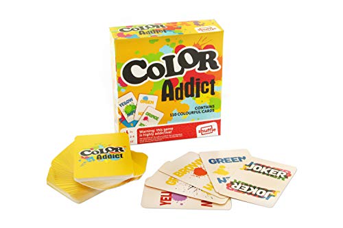41eVKzb0j7L Droles de Jeux 130008426 Color Addict American Version - Jeu de Cartes en Anglais Américain