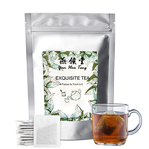 Yan Hou Tang Chinese Black Tea Bags - 100 Counts Loose Leaf #TOP11