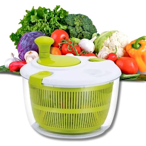 Seca Salada Centrífuga Secador Folhas Verduras Legumes 5L