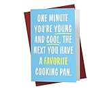 Funny Birthday Card for Men and Women, Large 5.5 x 8.5 Happy Birthday Card, Birthday Card for...
