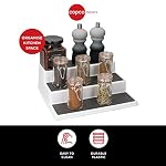Copco Basics 3 Tier Spice Rack for Inside Cupboard, Kitchen Shelf Organiser - Image 3