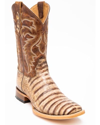 Cody James Men's Caiman Belly Western Boot Broad Square Toe - Bb902