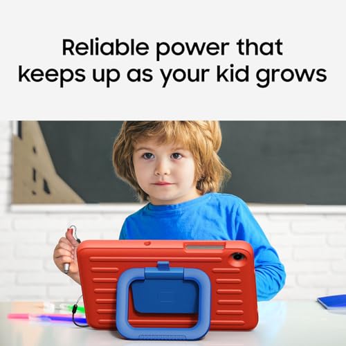 Image of Samsung Galaxy Tab A11+ Kids Edition, 128 GB Android Tablet, Large Display, Durable, Slim, Light, Long Battery Life, US Version, Red