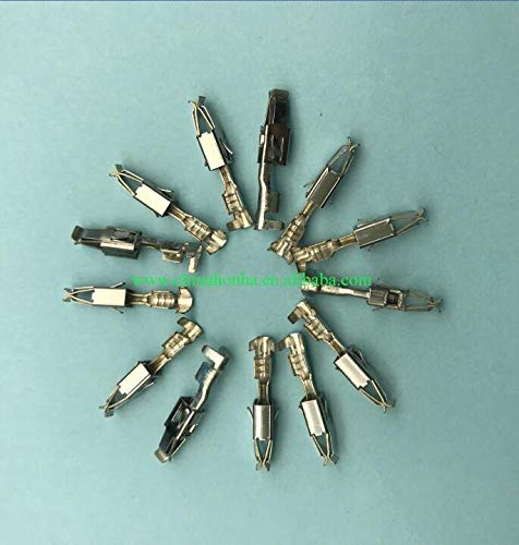 Davitu Cables, Adapters & Sockets - 50/100/200/500/1000 pcs/lots DJ623-E3.5A car splices wire terminal Crimp terminal 964286-1 - (Color Name: 1000 pcs)