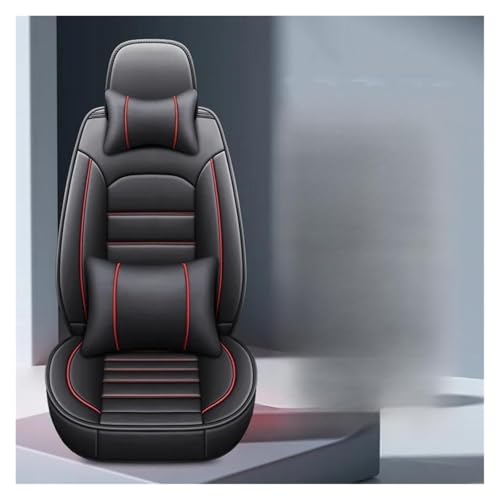 Housses siège auto finitions luxe noir et rouge pour Hyundai Coupé et Genesis