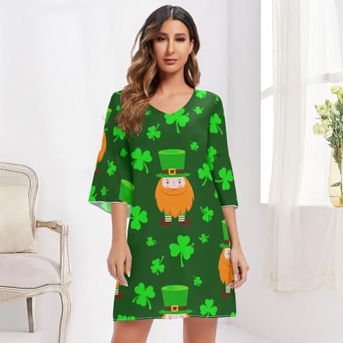 Robe Leprechauns Trèfle vert pour célébrer la Saint-Patrick