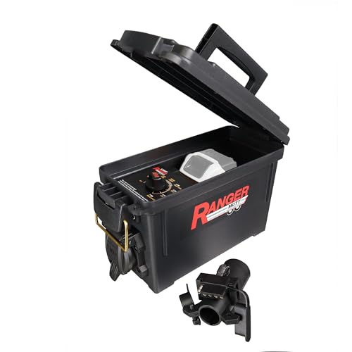 Image of Innovative Products of America Light Ranger MUTT: USA Made Universal Portable & Water-Resistant Trailer Light Tester for 7-Way Spade (J2863) with Adapter (Compatible with DeWalt 20V Batteries)