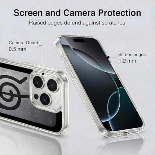 Head Case Designs Officially Licensed Naruto Shippuden Itachi Headband Iconic Gel Case [Military Grade Protection] Compatible with Apple iPhone 16 Pro Max and Compatible with MagSafe by Head Case Designs - Image 5