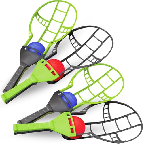 Liberty Imports Trackball Sport Chuck and Catch Ball - Player