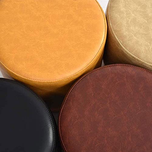 Taburete para tocador cómodo y reposapiés acolchado de madera estable 6
