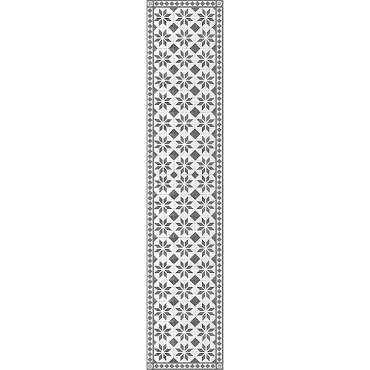 CREARREDA Italian Kitchen Runner Mat, 95 x 20 inch, Vinyl, Bohemian, Waterproof, Washable, Non-Slip, Stain-Resistant, Kitchen Floor Protection