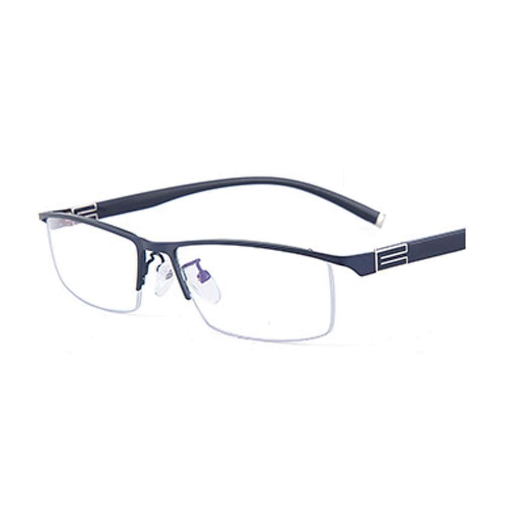 Progresivas de Enfoque Múltiple Gafas de Lectura con Armazón Ligero Rectangular De Alta Definición Lentes de Aumento Unisex para Hombres