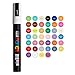 uni POSCA PC-5M Water-Based Paint Markers, Reversible Medium Tip (1.8-2.5mm), Emerald Green
