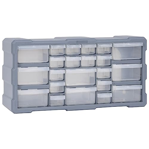 Myheimly Multi-Schubladen-Organizer mit 22 Schubladen 49x16x25,5 cm