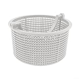Cesta de repuesto SPX1096CA para skimmers automáticos Hayward B168 para un mantenimiento eficiente de la piscina y eliminación de desechos (blanco)