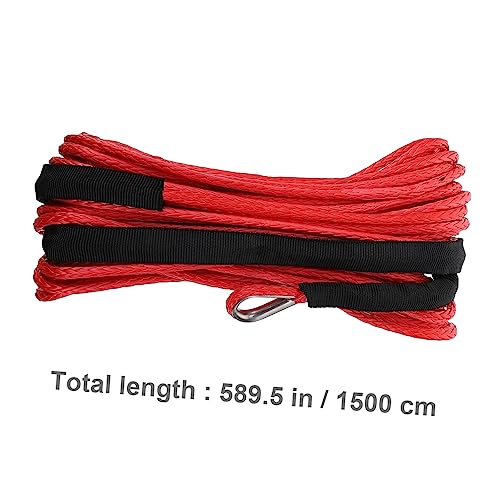 Corde de traction de véhicule pour dépannage en voyage et sangle de remorque - 3