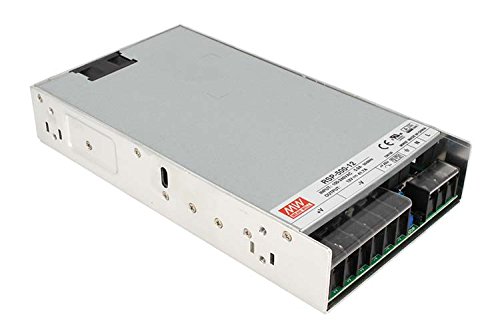 Fuente Meanwell RSP-500 – 12 500 W 12 V 41,7 A Transformador de AC 220 V a DC 12 V para luces led interno con ventilador