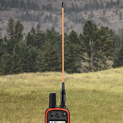 15 inch Extended Long Range Flexible Receiver Orange Antenna for Garmin GPS Alpha 100 200 Astro 220 320 430, Eifagur - Thumbnail 5