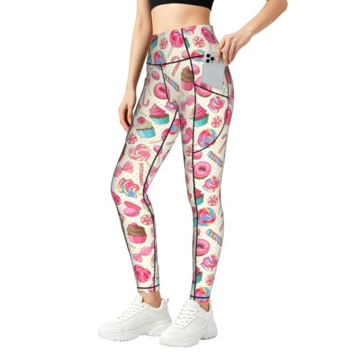 Pantalones informales de correr QYUHBNS leggings de deporte coloridos para gimnasio y paseo