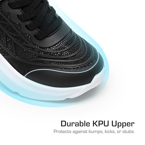 Image of DREAM PAIRS Kids Sneakers Running | Lightweight,Breathable,Comfortable, Non Slip,Hook-and-Loop,Walking, Gym, School, Daily Play,Colorburst
