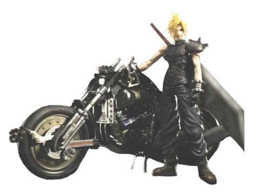 Final Fantasy VII Video Game Action Figure Cloud on Hardy Daytona