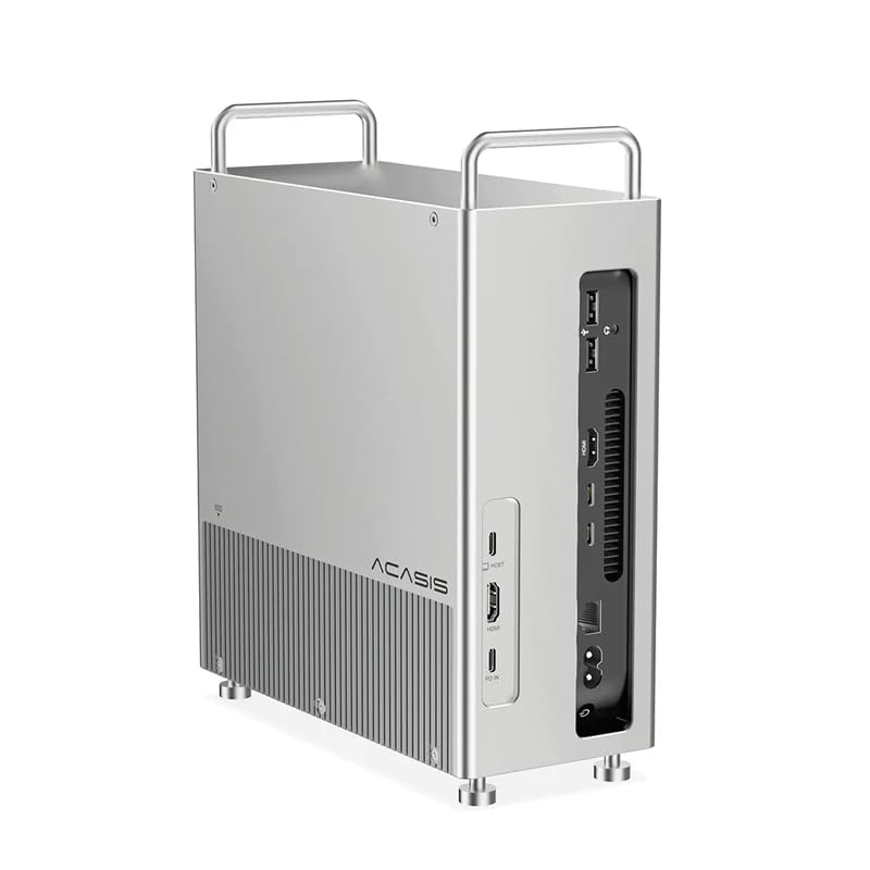Image of ACASIS 40Gbps 8-in-1 Mac mini Workstation for Mac mini M1 /M2 | SSD Software RAID | Thunderbolt 5 /4 /3 USB 4.0 | Dual Display 4K@60Hz | Up to 8TB