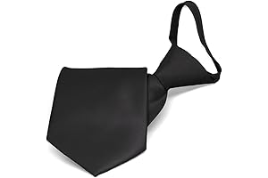 Pretied Zipper Ties for Pilots - Easy On, Zip Up