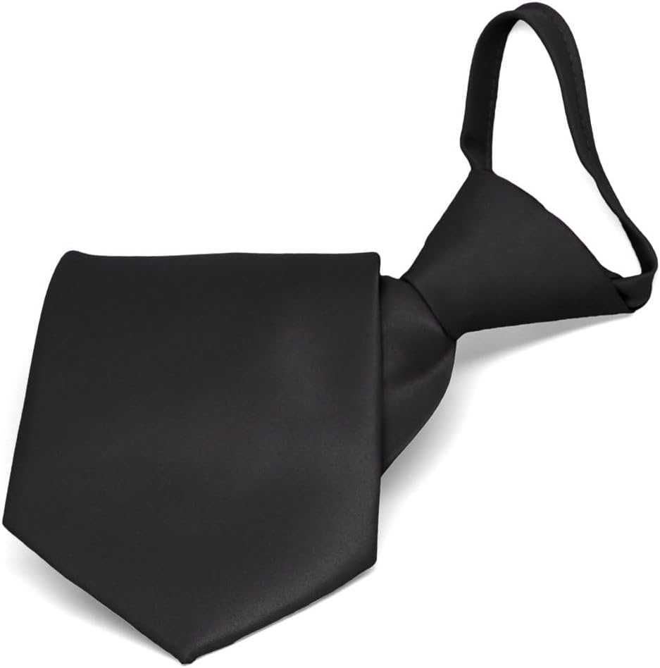 tiemart Pretied Zipper Ties Easy On Zip Up