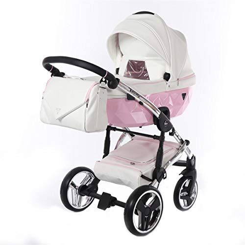 Junama kinderwagen combinatie kinderwagen premium buggy babyzitje + accessoires Isofix selecteerbaar Candy by Ferriley… - Afbeelding 6