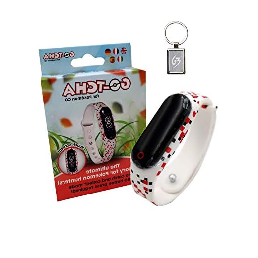 Gam3Gear Gotcha Pocket Auto Catch armband armband för Pokemon Go med gratis nyckelring