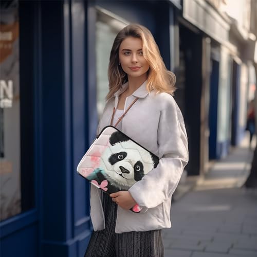 Funda para portátil rosa panda 13-14 pulgadas impermeable miniatura 7