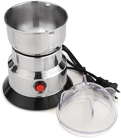 220V 100W Electric Coffee Grinder Household Grains Bean Grinding Beans Nuts Mill Machine Stainless Steel Blade