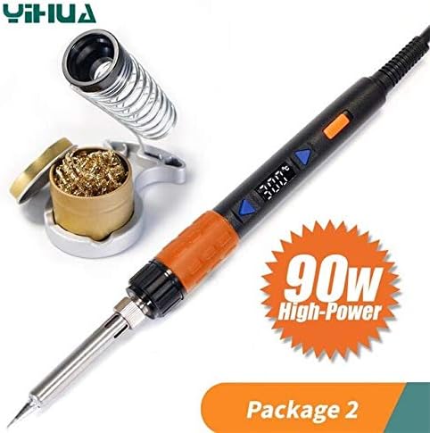 Soldering Occus 928D-III 65W 90W 110W Large Power Optional Soldering Iron Adjustable Digital Temperature Display Electric Soldering iron - (Color: 90W, Plug Type: US)