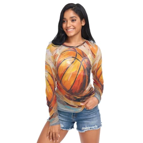 Hauts transparents orange pour vos sorties et soirées urbaines style basket