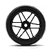 4pcs Hard Plastic 1/10 RC On-Road Solid Wheels and Tires 12mm Hex for HSP for Tamiya TT01 TT02 RC Drift Rally Car