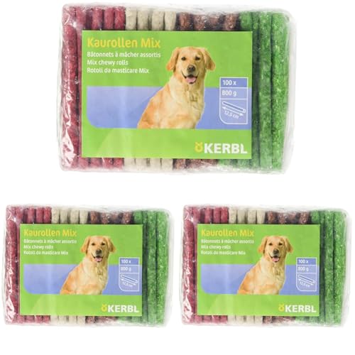 Kerbl Pet Kaurollen Mix 9-10mm/12,5cm 300er Pack