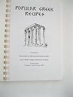 Popular Greek Recipes B0043SNFES Book Cover