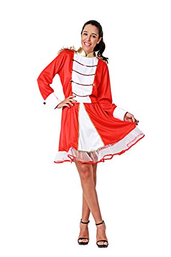 Costumizate! Déguisement de Majorette pour adulte spécial pour fêtes costumées et carnaval, taille unique