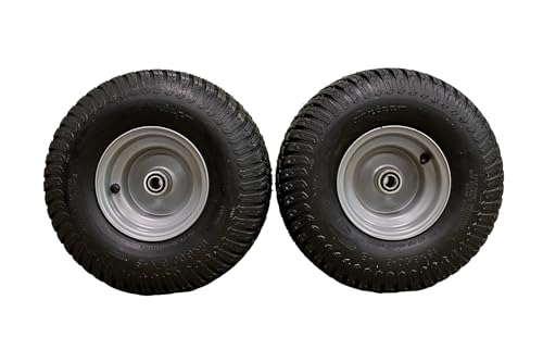 Antego 15x6.00-6 Tire & Wheel Set (2) for Mowers, ATW-003