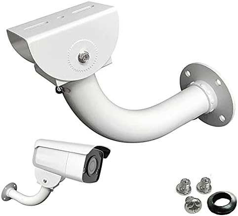 USIDAER Surveillance Security Camera Mount Bracket, Adjustable Universal Camera Wall Mounting Bracket for CCTV Security Cameras/IP Cameras/Dome Camera with J Shape Mount (1 Pack)