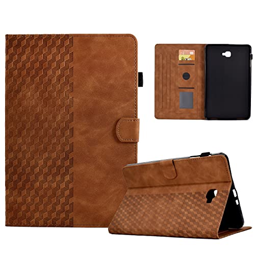 Tablet Protective Clips Premium Leather Case for Samsung Galaxy Tab A 10.1'(2016) SM-T580/T585 Tablet,Smart Magnetic Flip Fold Stand Case Protective Case Cover with Auto Wake Sleep Tablet PC Bag