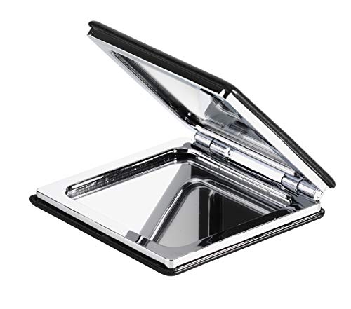 Preisvergleich Produktbild KTX7® Taschenspiegel X.4 mit magnetischem Verschluss (Schwarz)