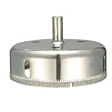 TAILLE - Diamètre de perçage de 90 mm (3,5 pouces), diamètre de tige de 10 mm (0,4 pouce).